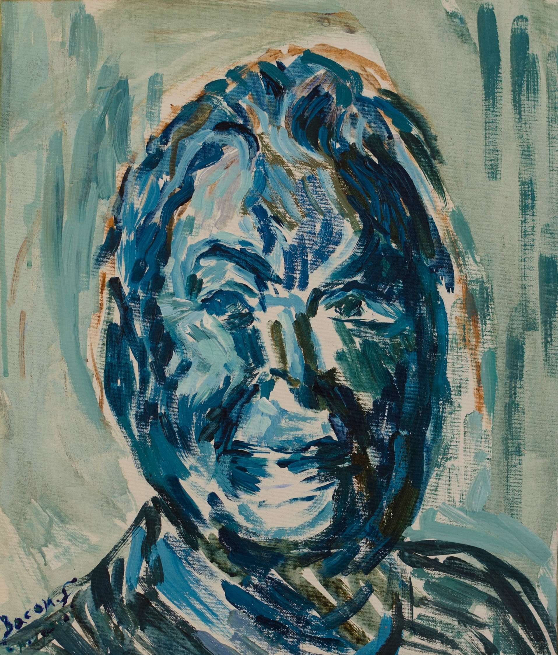 7Acrylics. Francis Bacon .35x41 cm